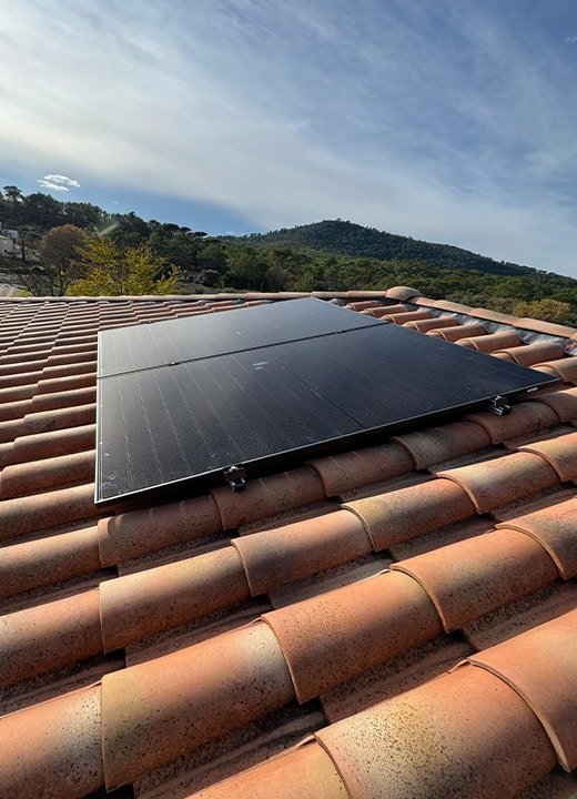 Installations de panneaux solaires Mimet